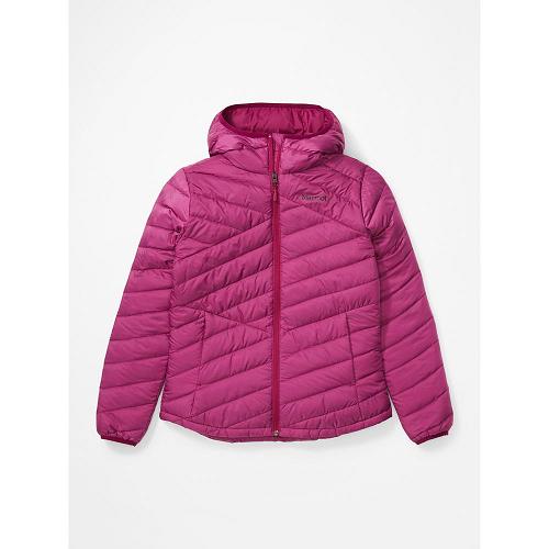 Marmot Down Jacket Red NZ - Highlander Jackets Womens NZ2756189